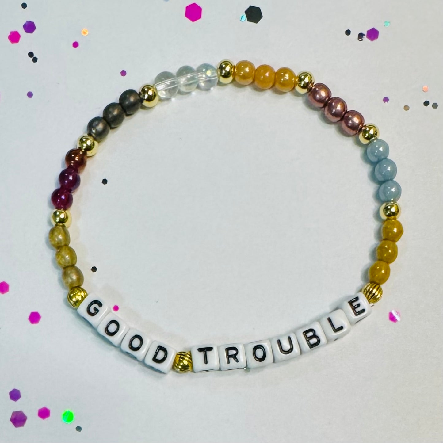 Good Trouble (white/black letters)