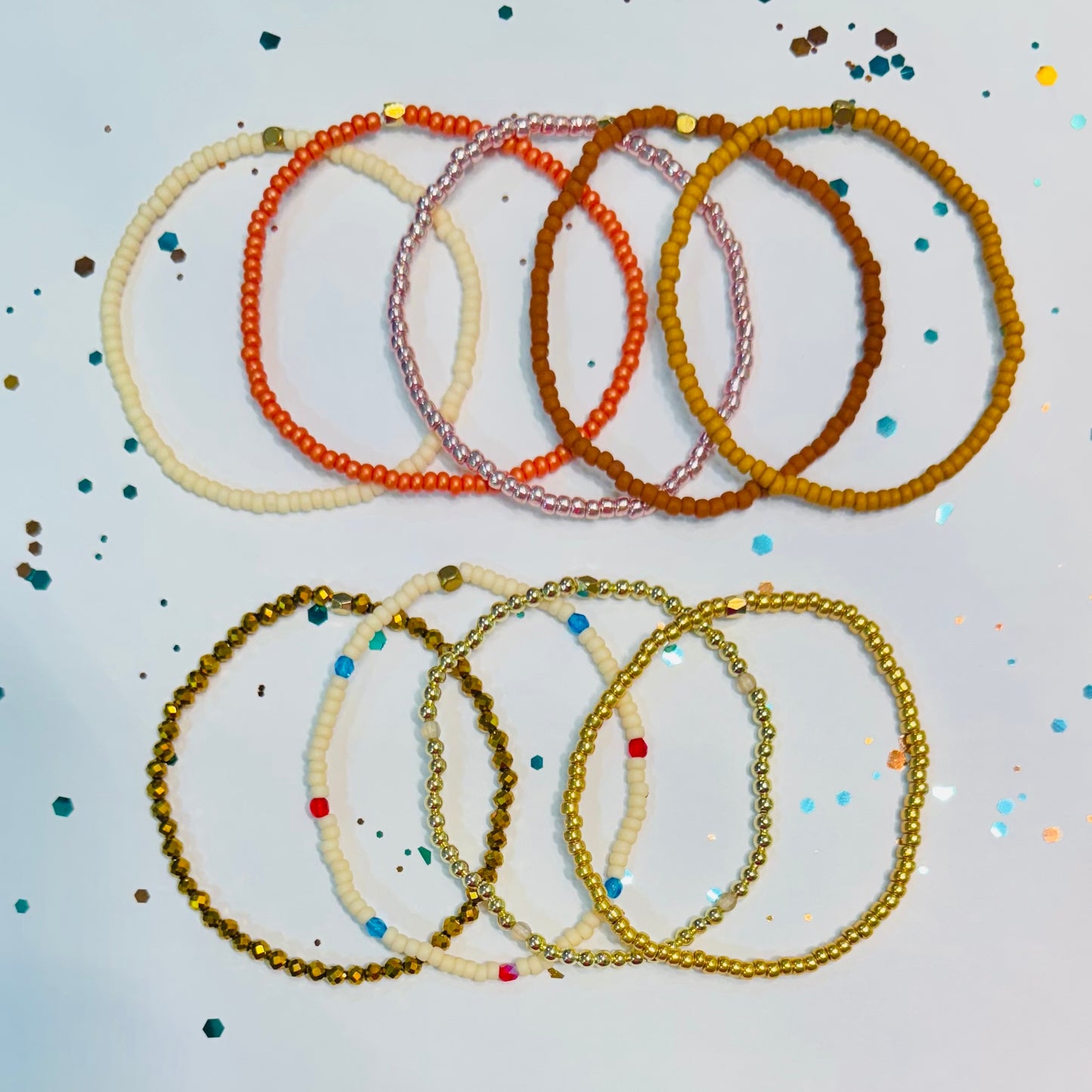 STACKING bracelets