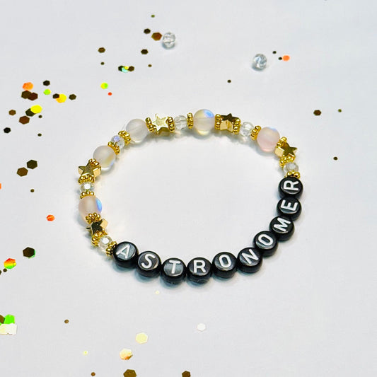 Astronomer | Single strand beaded scientist friendship bracelet