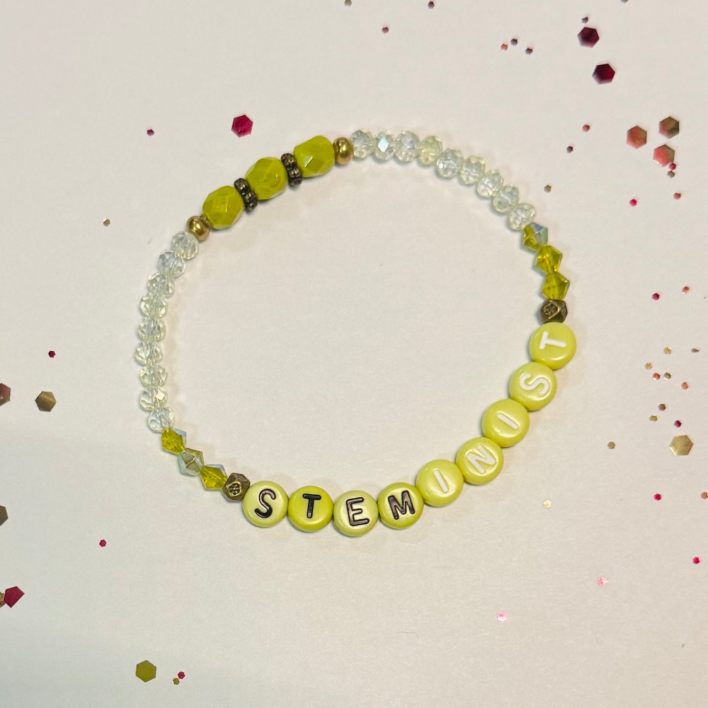 STEMinist (lime green)