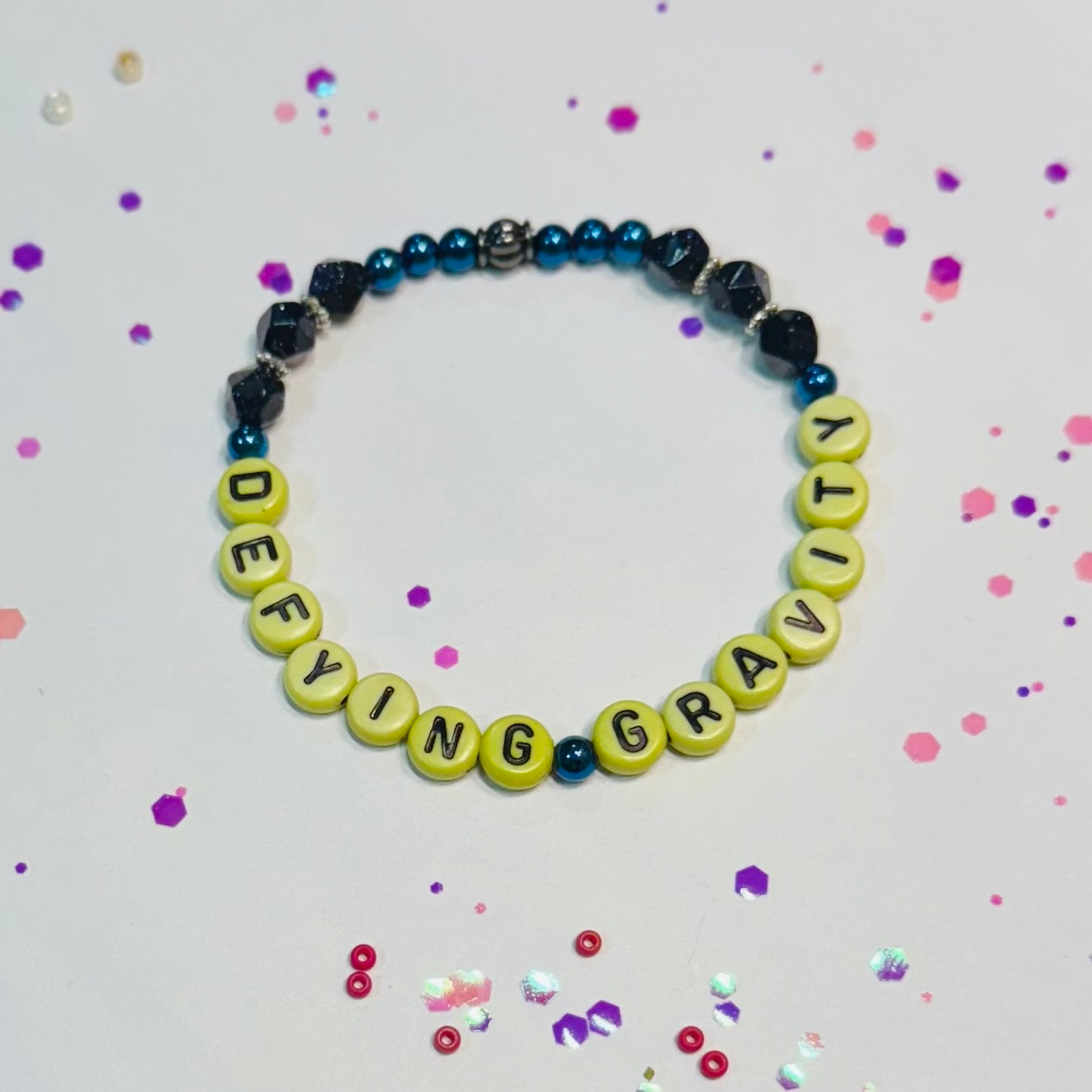 Defying Gravity (green/blue)