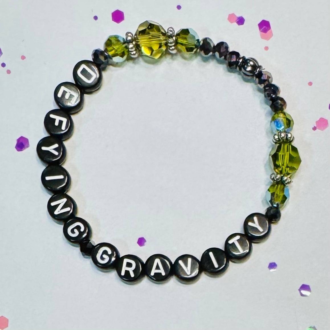 Defying Gravity (black/green)