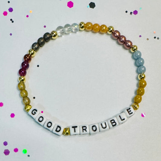 Good Trouble (white/black letters)