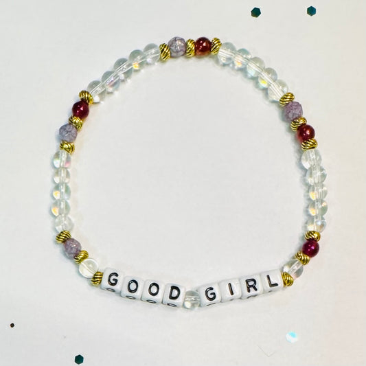 Good Girl (white/black letters)