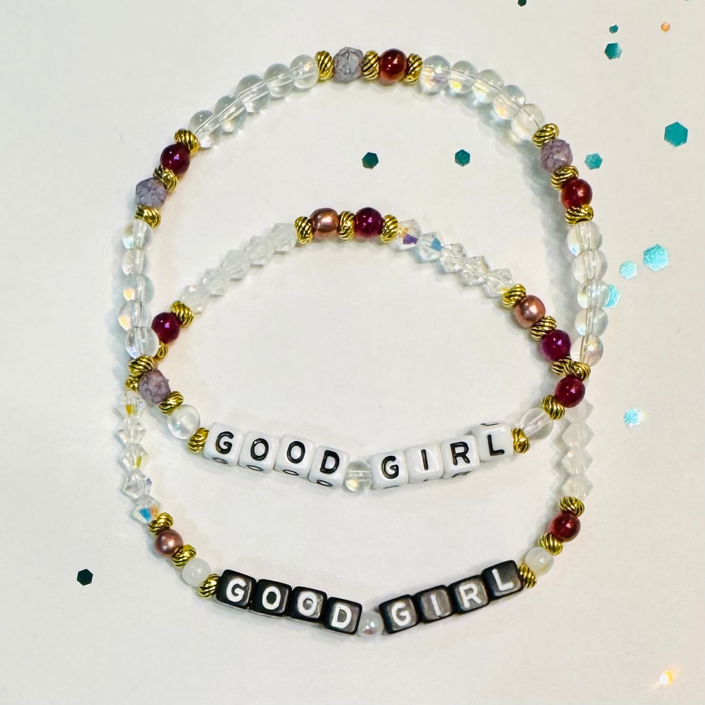 Good Girl (black/white letters)
