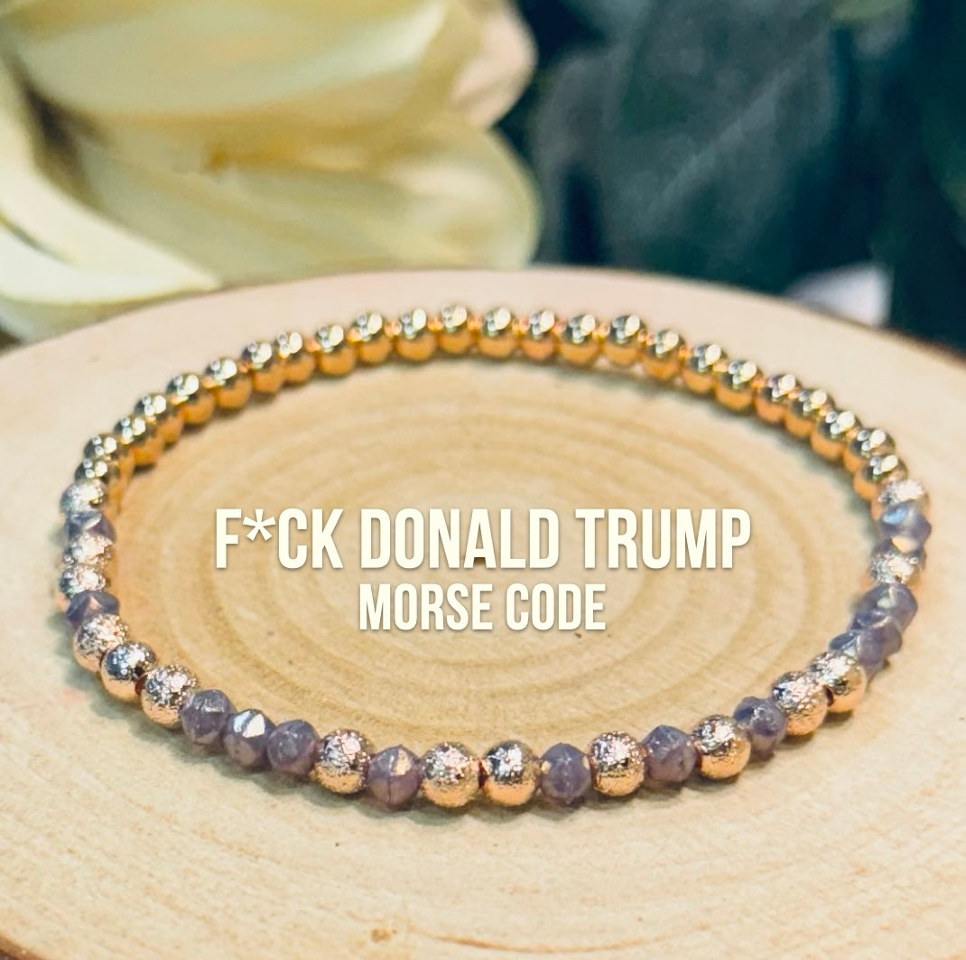 F*ck Trump [in Morse Code]