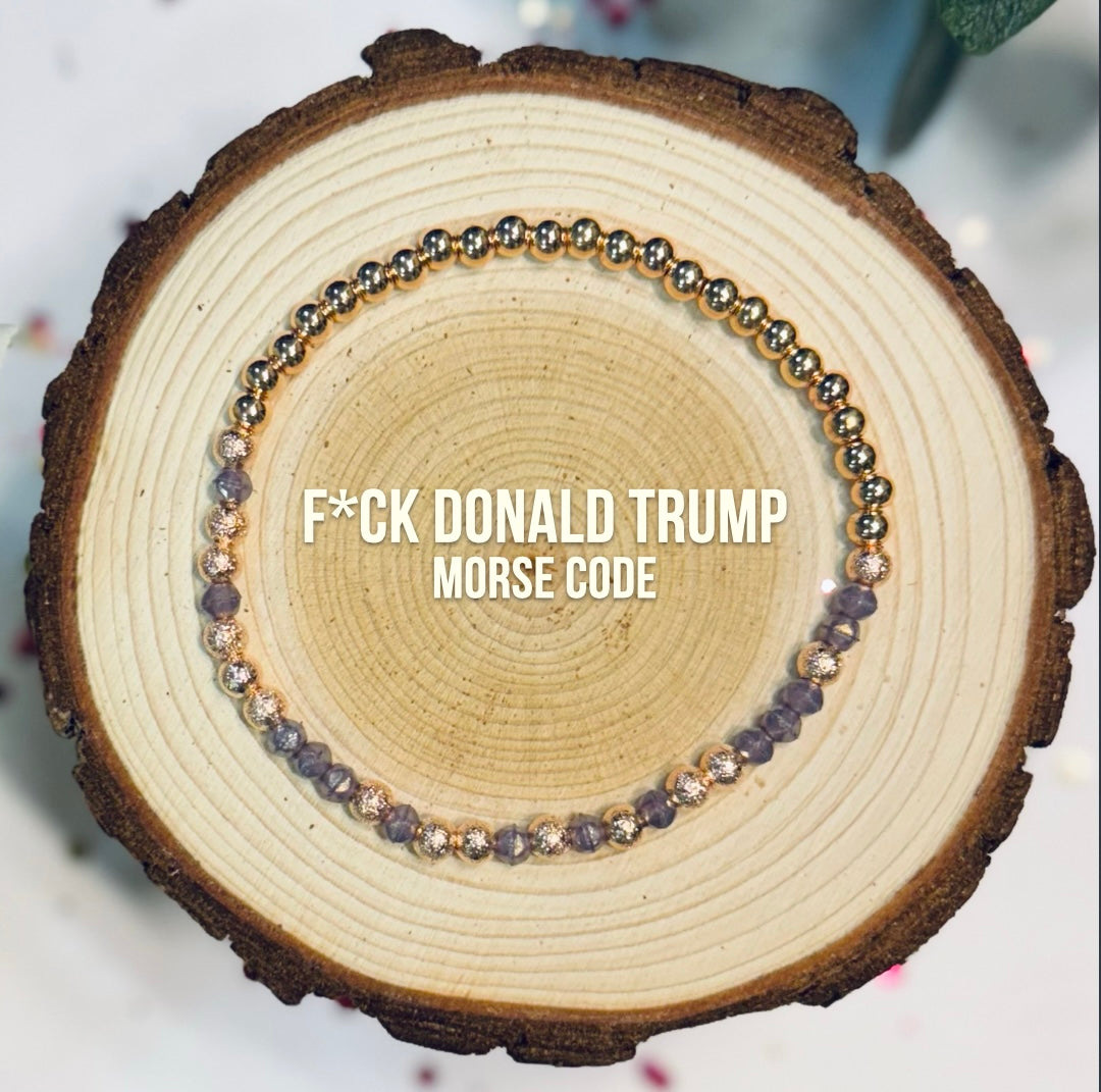 F*ck Trump [in Morse Code]